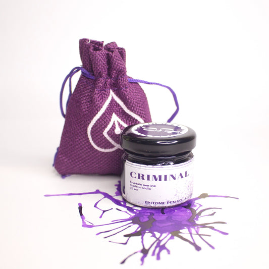 Epitome X Gourmet Pens Criminal Purple Ink